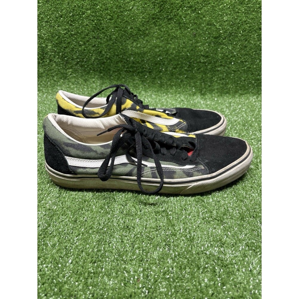 rare VANS RASTA OLD SKOOL Rastafari Tie Dye lo Classic sk8 pro men 10